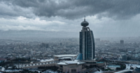 Lightning strike in Sulaymaniyah