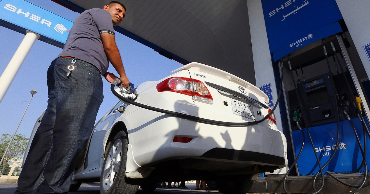 Gas prices across Kurdistan Region