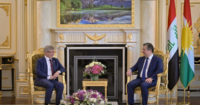 Masrour Barzani and Ahmet Davutoğlu