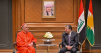 Masrour Barzani Meets Chaldean Patriarch
